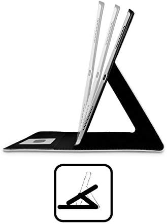 Дизайн на седалките за главата Официално Лицензиран Outlander Портрети на Клер и Джейми Кисс Кожен Калъф-книжка-джобен формат и е Съвместим с Apple iPad 9.7 2017 / iPad 9.7 2018