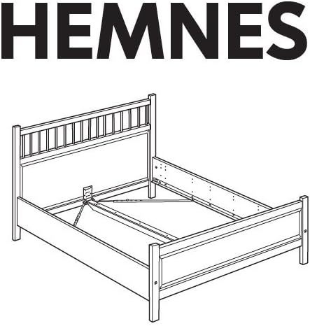 Обков за рамката на леглото IKEA HEMNES - Резервни части за Монтаж IKEA IKEA легла
