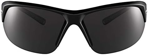 Слънчеви очила Найки Skylon Ace P Правоъгълна форма с поляризация, Блестящ Черен / Сребрист, 69 мм