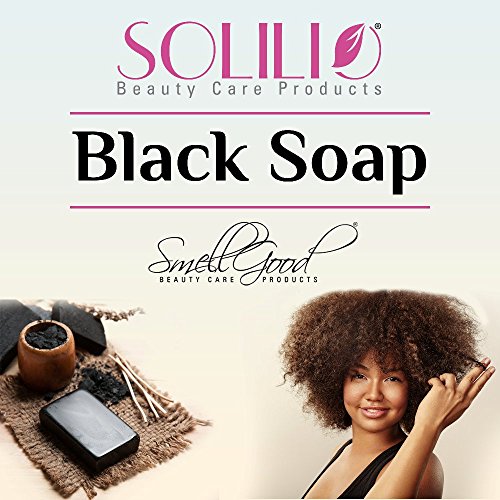 Хубава миризма брикет африкански черен сапун от Гана 1 килограм