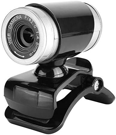 Уеб камера Sugoyi, Закрепляемая на 360 Градуса USB 12-Мегапикселова HD Уеб-камера с ръчно фокусиране, Уеб-камера