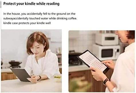 за Kindle 8 калъф ултра тънък умен кожен защитен калъф за Kindle 8. Поколение Sy69JL с функция за събуждане/сън,