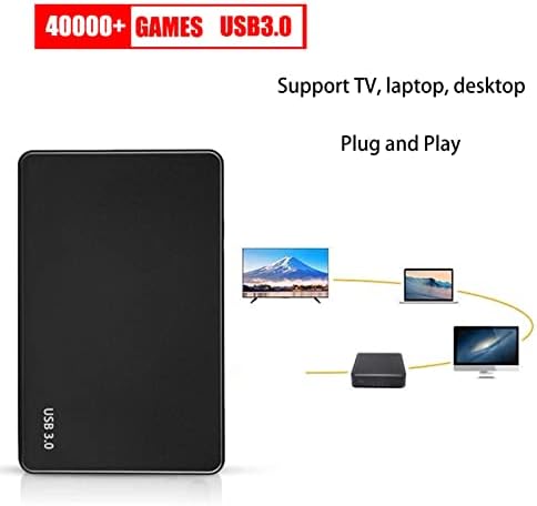 Твърд диск NAGRIS, Портативни Твърди дискове с USB 3.0 320G Лаптопи Външен Твърд Диск Мобилен Твърд диск HDD за Преносими