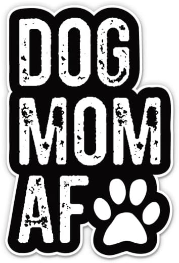 Стикер за автоматично фокусиране на Мама кучета - 3 Стикер за лаптоп - Водоустойчив Винил за колата, телефон, Бутилки