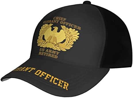 Армията на САЩ в оставка старши офицер емблемата на Cw3 бейзболна шапка регулируема сандвич шапка обикновена шапка на