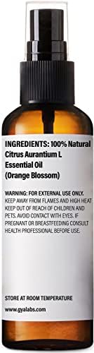 Набор от етерични масла, Органични дафинов лист за коса (0,34 течни унции) и спрей от портокалов цвят за кожата