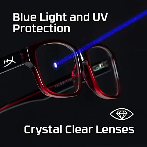 HyperX Spectre Stealth - Точките, Блокиране на синя светлина, Защита от ултравиолетови лъчи, Ацетатная дограма,