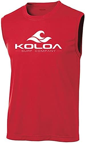 Тениски без ръкави с логото на Koloa Surf Classic Wave, абсорбиращи влагата. Размери: XS-4XL
