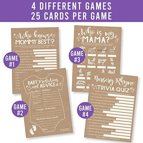 Хэдли разработва 50 игри за детската душа в селски стил, неутрални по отношение на пола - 4 Двустранни игри, Който познава майка