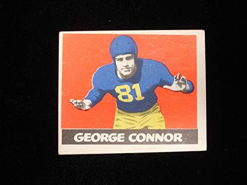 1948 Лист №37 Картичка Джордж Коннора Чикаго Беарз - ПРИМЕР за 80/20 - NFL Без подпис Разни