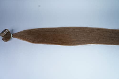 Тиксо Cindy's Touch за изграждане на естествени коси с прави дебели краища и устойчивост на топлина за полагане на (24 Инча, цвят 18C - Меден blond)