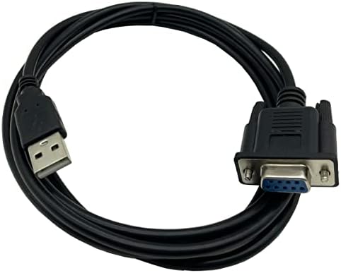Сериен адаптер Dafensoy USB към RS232 кабел последователен инвертор с конектор USB A на конектор DB9, подходящ за свързване