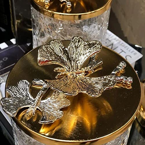 Комплект Съдове от Кристал стъкло ръчна изработка (gold)