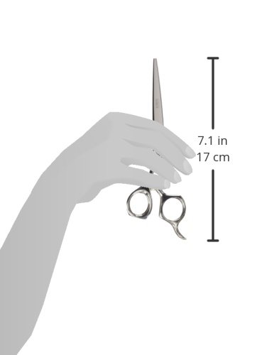 Японски ножици ShearsDirect 440C с дръжка във формата на опускающегося пръст, 6,25 инча