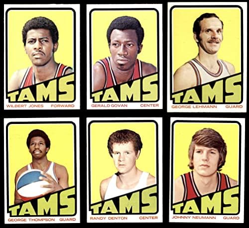 1972-73 Победи Мемфис Тэмс (Професионалисти) в екипа на сет Мемфис Тэмс (Професионалисти) (сет) EX/MOUNT Тэмс (Професионалисти)
