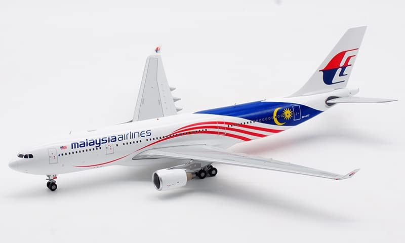 JC Wings Malaysia Airlines Airbus A330-200 9M-MTZ 1/200 ГЛАСОВЕ Самолет, Готов модел