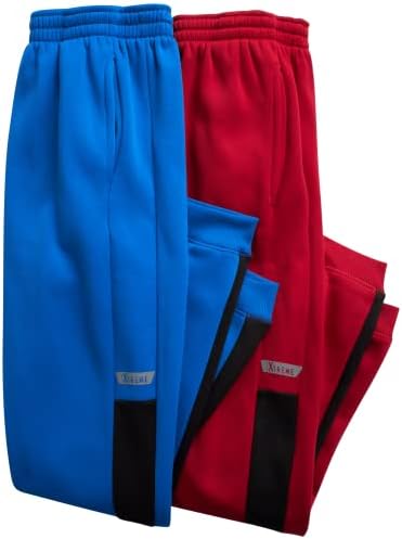 Спортни панталони за момчета iXtreme - 4 комплекта флисовых панталони за джогинг Active Tech с джобове (Размер: 8-18)