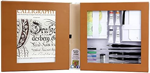 Комплекти за творчество и хоби SpiceBox за възрастни Въведение в каллиграфию, Цветни (06772)