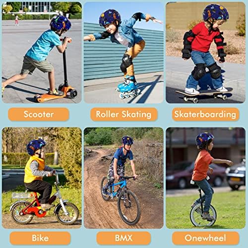 Детски велосипеди шлем за момчета и момичета - на Велосипедни каски Zacro за деца на възраст 5-14 години, регулируеми