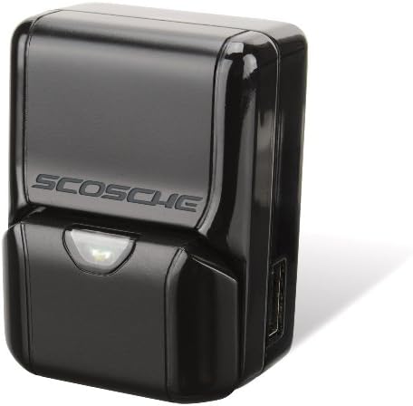 Домашно зарядно устройство Scosche reviveLITE IPHC2 за iPod с Ночником (Черен)