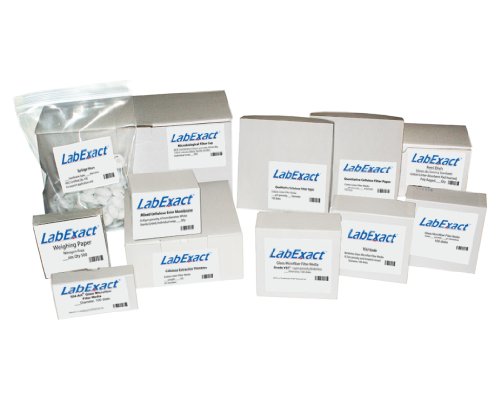 Филтър от микрофибър LabExact 1200015 Клас AE Glass, боросиликатное стъкло, без халки, 1,0 хм, 15,0 см (опаковка
