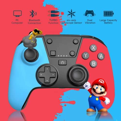 JORREP Подмяна на контролера на Nintendo Превключвател за Switch/Switch Lite, безжичен гейминг контролер Pro