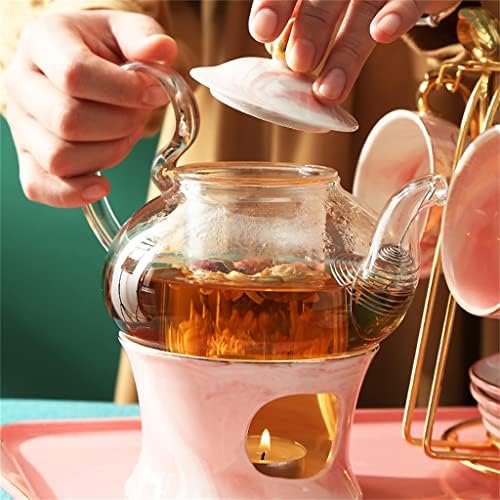 N/A Английски следобеден чай, Чай комплект, цветен чайник, Свещи, Чай, Нагревающий Здраве, кана Плодов, Цветен чаена чаша