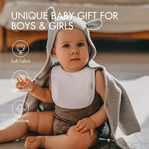 Бебешките Лигавници на бутоните за момчета и момичета, 12 Опаковки Слюнявых Нагрудников за Бебета, Новородени,