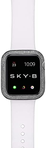 Защитен Бижутериен Калъф SKYB Triple Halo от Оръжеен метал за серията Apple Watch 1, 2, 3, 4, 5, 6, Устройство, SE - 40 мм
