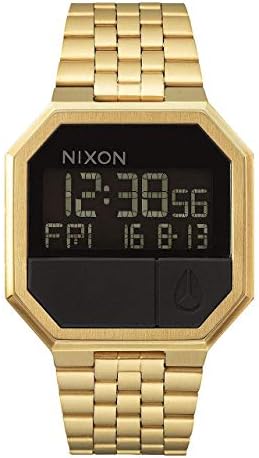 Водоустойчив мъжки дигитален часовник Nixon Re-Run A158. 100m (dial 38,5 мм и каишка от неръждаема стомана 13-18