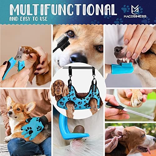 Хамак за рязане на нокти за кучета - Пълен набор от помощници за грумеров за домашни любимци - Хамак за рязане
