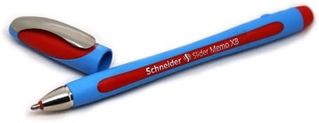 Химикалка химикалка Schneider Slider Memo XB - Червен