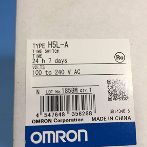 OMRON Industrial Automation H5L -Дигитален 24-часов Таймер