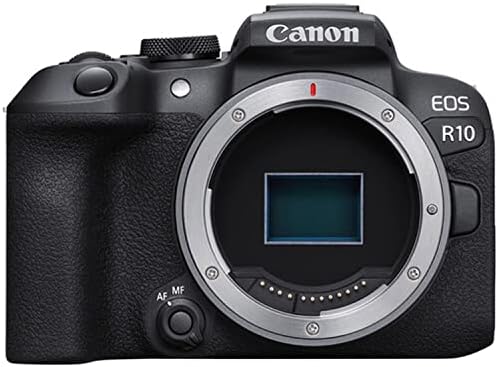 Беззеркальная фотоапарат Canon EOS R10 с обектив RF-S 18-45 mm f / 4,5-6,3 is STM + Ръчно телеобектив 420-800 мм f / 8,3