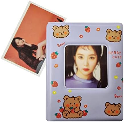 Мини-албум за фотокарточек Kpop с 32 джобове (пдк cover) + 2 бр. Фотокарточка Kpop Idol - Преносим са подбрани книга за полароидных