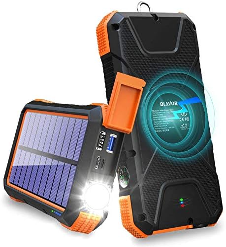Бързо слънчево зарядно устройство с капацитет от 20 000 mah за използване на закрито Плюс Складное Зарядно устройство