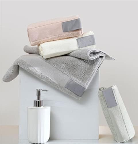 Кърпа LIRUXUN мие лицето на дома, овлажнява Любителите на памук, се взема вана, кърпички за коса кърпа, косата, не е лесно падат (Цвят: 2 бр. размер: 72x33 см)