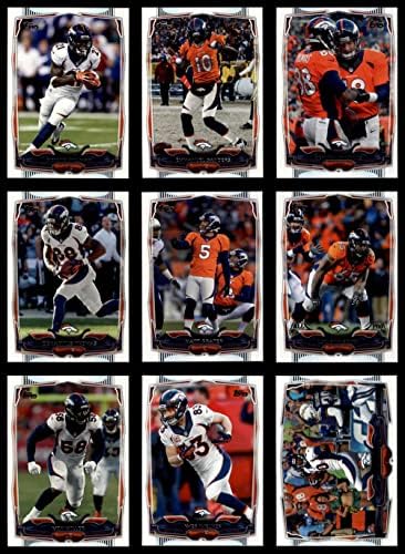 2014 Topps Denver Broncos Почти пълен набор от команди Denver Broncos (Комплект) NM/MT Broncos