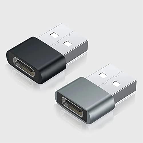 Бърз USB адаптер-C за свързване към USB-порт, който е съвместим с вашия Alcatel Idol 4 Pro за зарядни устройства, синхронизация,