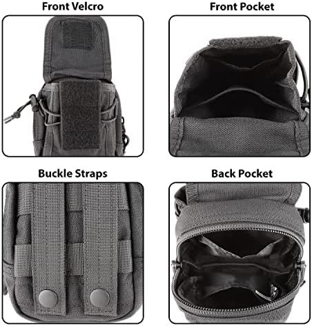 Мъжки Тактическа Поясная чанта CAT Открито - EDC MOLLE, Тактическа чанта за администратор, приспособления, Инструменти, Мобилен