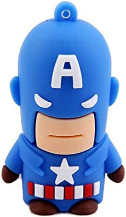 2.0 Капитан Америка Супер Герой 32gb USB Външен Твърд Диск, Флаш Устройство за Съхранение на Данни Скъпа Новост Memory