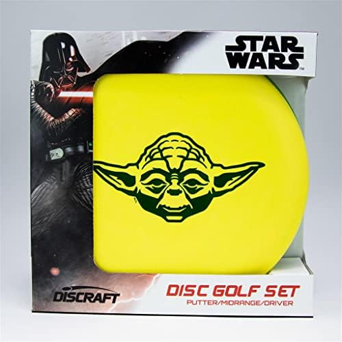 Комплект за игра на голф с диск Discraft от 3 теми (Star Wars - Light Side) [Шофьор, средно ниво и стика]