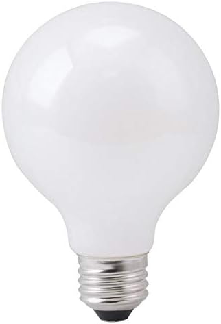GE Basic 4-Pack 40 Watt Еквивалент на Топло Бяла led Лампа G25 с електрически крушки Globe