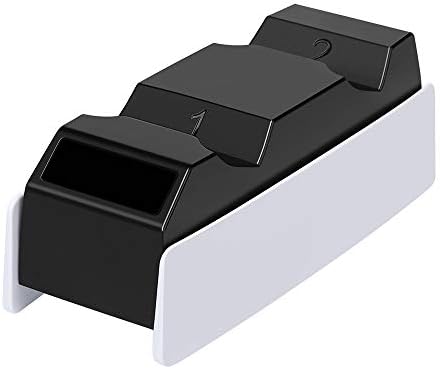 Основен геймпад С двойно таксуване на базата е Съвместима с PS5 Двойна дръжка За зареждане на Различни източници на захранване Лесна употреба Бързо зареждане