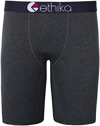 Мъжки къси панталони-боксерки Ethika | 2 опаковки Вересково-Червен цвят