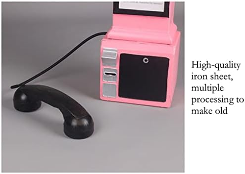 Стенни Модел Телефон, Реколта Модел Телефон Ретро Монтиране На Украса Телефон Циферблат Стационарен Телефон
