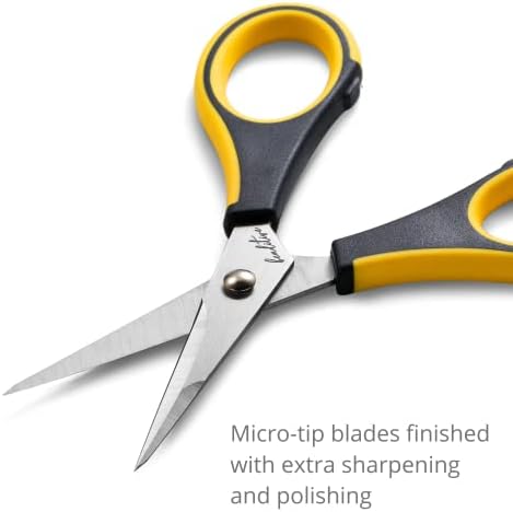 Много точни ножици за бродерия Beaditive - Ножици за бродерия от неръждаема стомана С предпазна капачка -