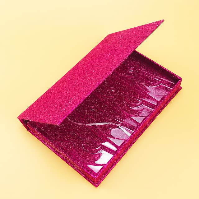 Кутия за опаковане на миглите 4 Парижките 3D Норковые Мигли на Едро Празни Калъфи За Мигли 25 мм над главата