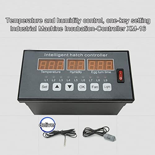 Контролер на Инкубатора XM-16 на Автоматична и Многофункционална Система за Управление на Инкубатор за яйца Превключвател на Вентилатора Датчици за Температура и в?