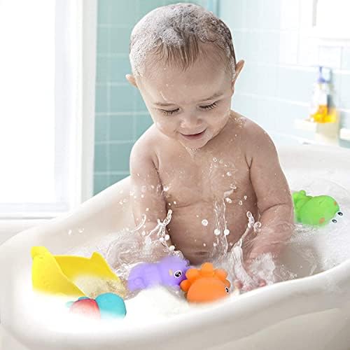 Играчки за баня RISUNTOY за Бебета, Играчки за Баня Без мухъл за деца от 1-3 години, Играчки за вода в Ванночках